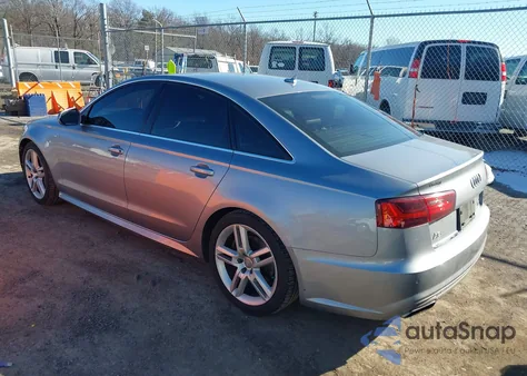 2016 Audi A6 2.0T Premium Plus from USA, damaged, VIN WAUGFAFC8GN118750